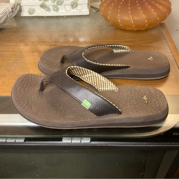 SANUK WOMENS YOGA MAT SANDALS SZ 8 - Picture 3 of 6